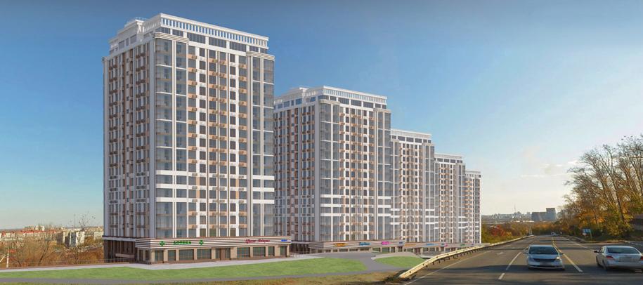 Жилой комплекс в Благовещенске